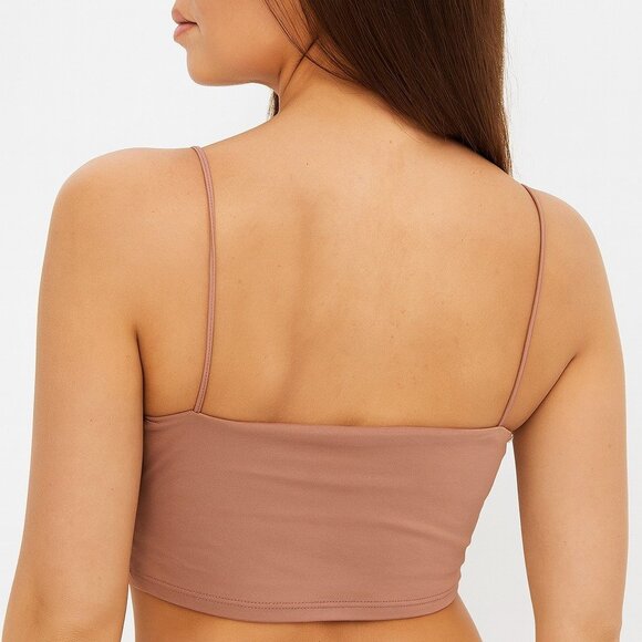 Women's Brown Bralette Size S NEW - Picture 2 of 4